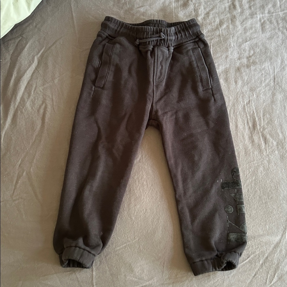KITH Black Jogger Pants 4T